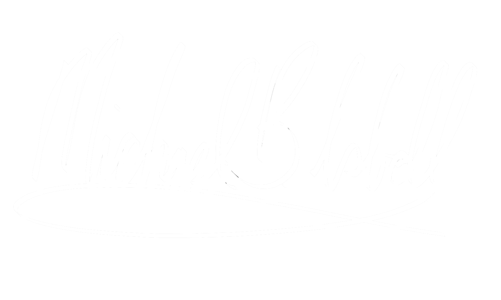 Michael B Isbell's signature in white written in cursive